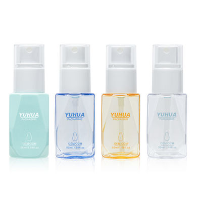 Sonnenspray Klar PET-Kunststoff-Sprühflasche für feuchtigkeitsspendende Vorteile