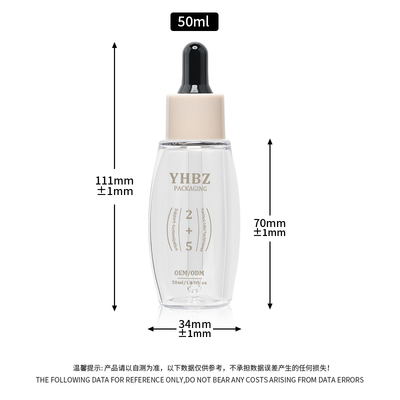 15-20 Tage Vorlaufzeit für maßgeschneiderte Quadrat-Serum-Tropffflaschen aus PET-Material