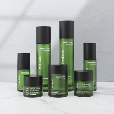 Round Cosmetic Packaging Set with Customized Logo and Hot Stamping Surface Handling