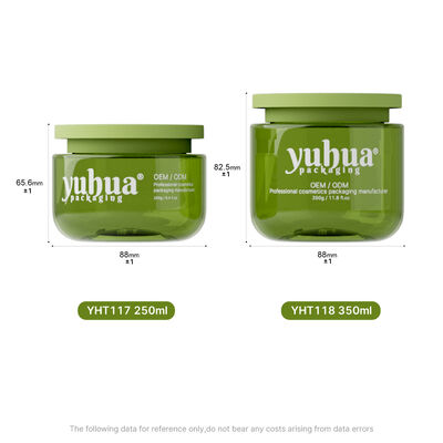 ODM OEM Akzeptiert Plastikverpackung Gläser Custom Logo Wie Ihre Anforderung nach Kundenbedürfnissen in mehreren Größen und Formen