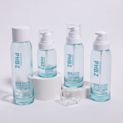 ODM-OEM-akzeptierte runde Luxus-Kosmetikverpackungsflasche, geeignet für hochwertige Cremes, Seren und andere Beauty-Essentials