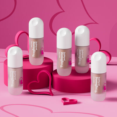 Pump Cap Liquid Foundation Bottles 30ml Customized Logo Professional Cosmetic Packaging For Liquid Makeup Products