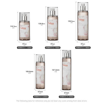 Flasche mit Plastiklotion mit Silk Screen Printing perfekt für Shampoo, Handreiniger und Körperpflegeverpackungen