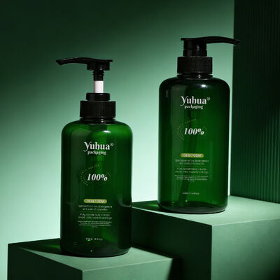 Anpassungsfähige Plastikflaschen für Kosmetika, einschließlich Tonerlotionserum mit Zylinderform und Schraubverschluss