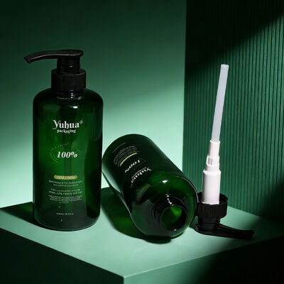 Customizable Plastic Packaging Bottles for Cosmetic Including Toner Lotion Serum with Cylinder Shape and Screw Cap Closure