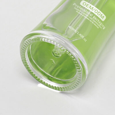 Auslaufsichere luftdichte Serum-Tropfflaschen mit individueller Farb- und Logodruck für kosmetische Verpackungsanwendungen