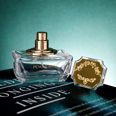 Oem Akzeptierte Ölserumflasche mit Bambus-Tropfdropper-Goldstreifen anpassbare Verpackung für ätherische Öle kosmetische Hautpflege