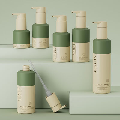 Kompakte und kunststoff Sprühflasche, perfekt für kosmetische Lotionen, Cremes, Haarseren und Öle mit sicherem Schraubverschluss