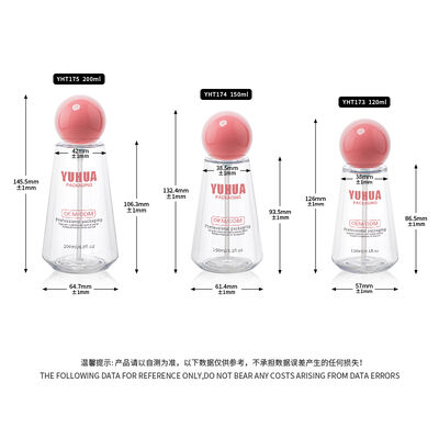 20cm Height For 500ml PET spray bottle offering 20 410 neck size compatible with multiple spray caps and trigger options