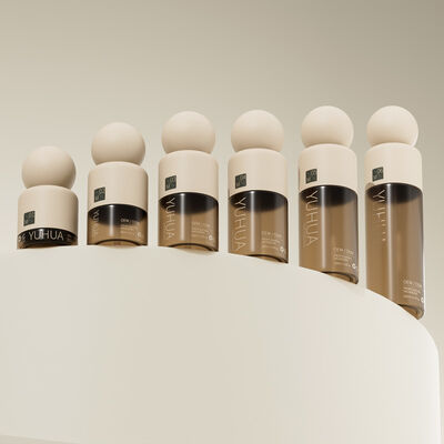 Amber Plastic Lotion Bottle YHT177 Moisturizing Lotion Container Leak Resistant Durable Packaging Suitable For Cosmetics