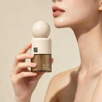 Amber Plastic Lotion Bottle YHT177 Moisturizing Lotion Container Leak Resistant Durable Packaging Suitable For Cosmetics
