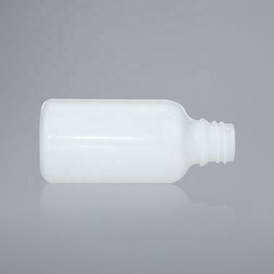 Der hohen Qualität kosmetische weiße Glastropfflasche der Porzellan-Tropfflasche-30ml