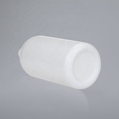 Weiße Öl-Tropfenzähler-Glas-Flasche der Runden-200ml mit Glastropfenzähler-Kappe