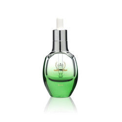 Luxury Empty 30ml Clear Dropper Bottles Logo Print Cosmetic Packaging