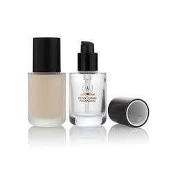 Heiße stempelnde Glasflüssige grundierung der phiolen-30ml 1 Unze-Mattglas-Flasche