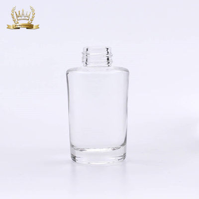 Freie Beispielkosmetik, die klare Flasche der flüssigen Grundierung der Acrylabdeckungs-35ml verpacken