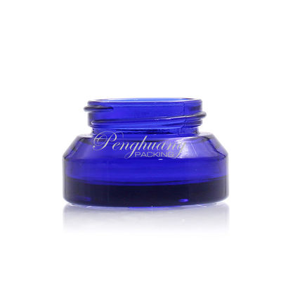 15ml - des Kobalt-200ml Glascremetiegel Blau-Glasder flaschen-15g 30g 50g