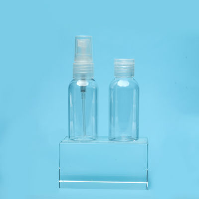 Transparente Flaschen des Kunststoffgehäuse-50ml tauchen Pumpe mit dünner Düse ein