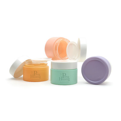 30g 50g bereifte Creme-Glasgefäß-leeres malendes grünes kosmetisches Behälter-Paket