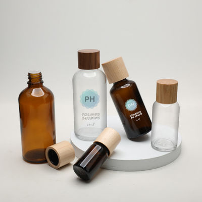 Körperpflege Bambus-Amber Oil Dropper Glass Bottle