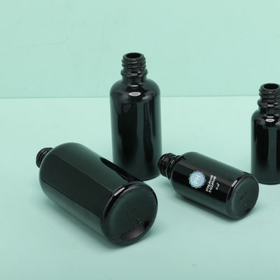 Runde schwarze BambusTropfflasche des ätherischen Öls 5ml