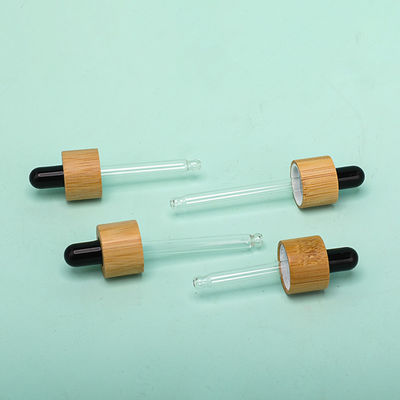 Runde schwarze BambusTropfflasche des ätherischen Öls 5ml
