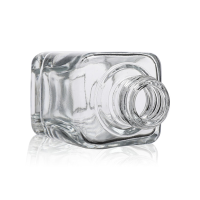 Serum-Tropfflasche-klare Serum-Glasflaschen 40ml 60ml mit Überwurfmutter