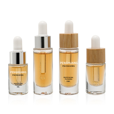 Glasserum 5ml 10ml 15ml 30ml für skincare verpackenden Glasflaschengesichtssorgfaltglas-Öltropfenzähler