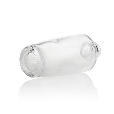 Grundlagen-Glas-Flasche 30ml Frost mit Rose Golden Pump