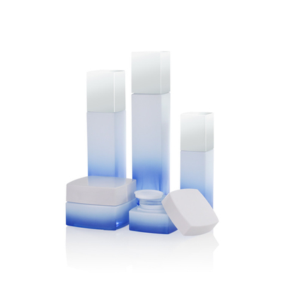 Hautpflege-kosmetische Glasgefäß-kundenspezifische Farbmalerei-Verpackenglas-Behälter 20G 50G