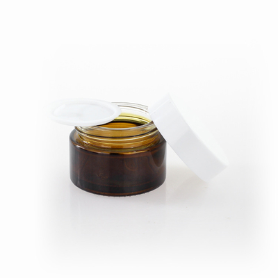 Kosmetische Glassahnelotions-Pumpen-Sprühflasche stellte leeres Skincare Verpacken ein