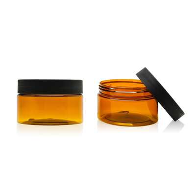 Skincare Kunststoffgehäuse-Glas mit kosmetischen Cremetiegeln der Schrauben-Deckel-100g