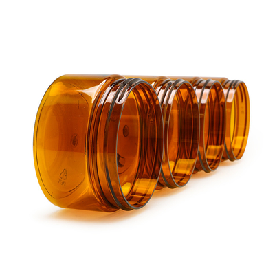 Skincare Kunststoffgehäuse-Glas mit kosmetischen Cremetiegeln der Schrauben-Deckel-100g