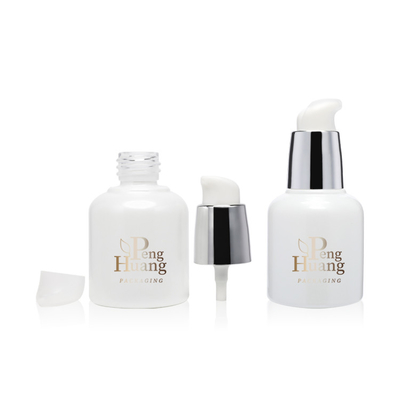 Kosmetischer des Serum-ätherischen Öls leerer Bambustropfenzähler der Glas-Flaschen-30ml