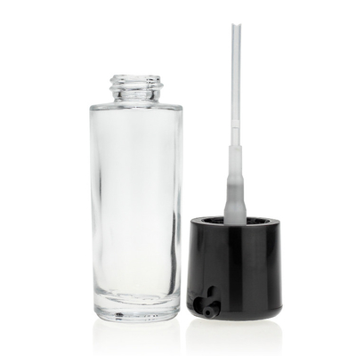 Kundenspezifische kosmetische Flasche 30ml der flüssigen Grundierung mit Pumpe