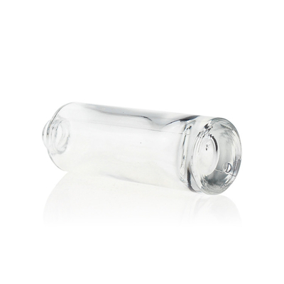Kosmetik, die Glas-Flasche der flüssigen Grundierung 30ml mit Pumpe verpacken