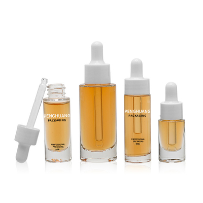 Glasserum-Flaschen-kosmetische verpackende Glastropfflaschen 5ml 10ml 30ml