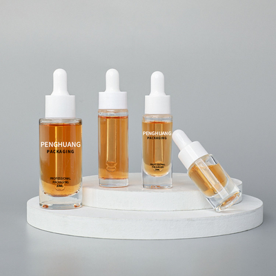 Glasserum-Flaschen-kosmetische verpackende Glastropfflaschen 5ml 10ml 30ml