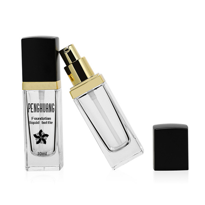 Flüssige Grundierung des freien Raumes des Quadrat-30ml füllt Sahneemulsions-Behälter ab