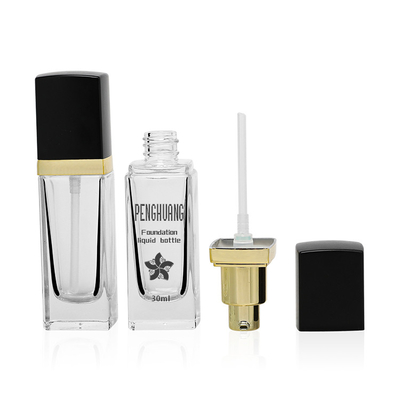 Flüssige Grundierung des freien Raumes des Quadrat-30ml füllt Sahneemulsions-Behälter ab