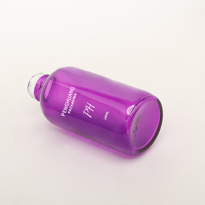 Glas-Tropfflasche ätherischen Öls 60ml 120ml 240ml purpurrote Boston des Flaschen-4oz 2oz