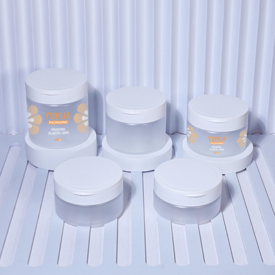 Große Größe bereifter Plastikglas-Behälter mit Flip Cover 180ml 240ml 300ml