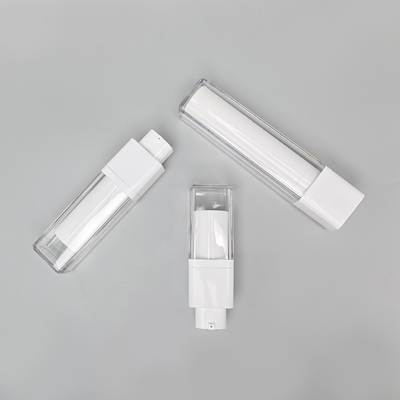 Das transparente luftlose Kunststoffgehäuse füllt 15ml 30ml 50ml ab