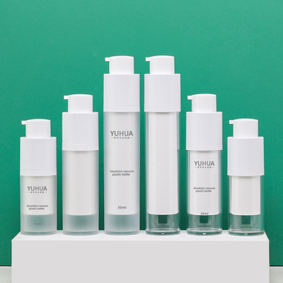 FDA klare runde Form der Kunststoffgehäuse-Flaschen-15ml 30ml 50ml