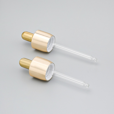 Luxus-UVserum-Tropfflaschen mit goldenem Verpackencer 1.01oz