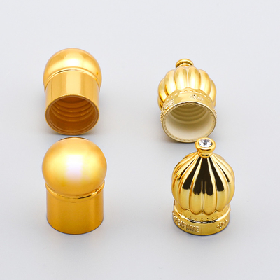 Schönheit, die Mini Glass Roll On Bottles 12ml für das Parfüm verpackt das goldene Funkeln verpackt