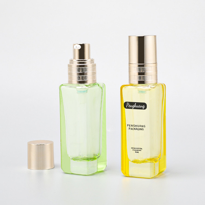 Glaspumpflasche-Quadrat-Hautpflege-kosmetisches Serum-Verpacken der lotions-30ml