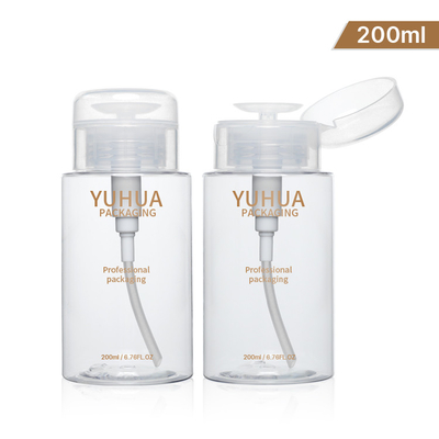 Klarer Plastikflaschen-Entferner-Verpackenflaschen-Druckpumpe-Toner 12ml 200ml 300ml