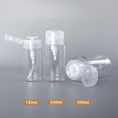 Klarer Plastikflaschen-Entferner-Verpackenflaschen-Druckpumpe-Toner 12ml 200ml 300ml