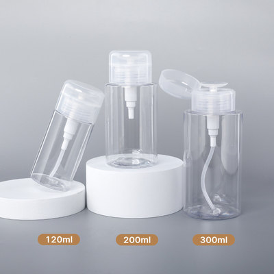 Klarer Plastikflaschen-Entferner-Verpackenflaschen-Druckpumpe-Toner 12ml 200ml 300ml